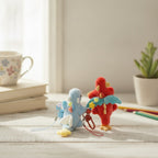 Cute Plush Animal Keyring Charms – novelty & toys (view 2)
