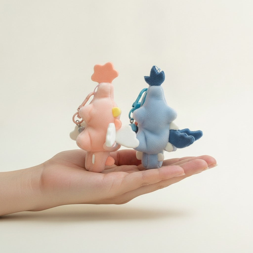 Whimsical Plush Animal Keychains – novelty & toys (view 3)