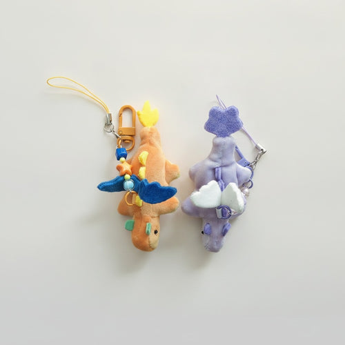 Adorable Dragon Plush Charms – novelty & toys (view 1)