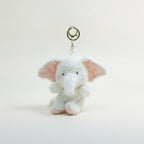 Fluffy Elephant Keychain Charm – novelty & toys (view 1)
