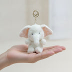 Fluffy Elephant Keychain Charm – novelty & toys (view 3)