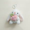 Fluffy Bunny Plush Keychain – novelty & toys (view 1)