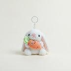 Plush Bunny Carrot Keychain – novelty & toys (view 1)