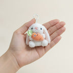 Plush Bunny Carrot Keychain – novelty & toys (view 3)