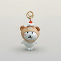 Cherry Bear Hat Plush Keychain – novelty & toys (view 1)