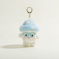 Cute Mushroom Plush Keychain with Glasses – novelty & toys (view 1)