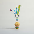 Fluffy Hair Boy Character Keychain Charm – novelty & toys (view 1)