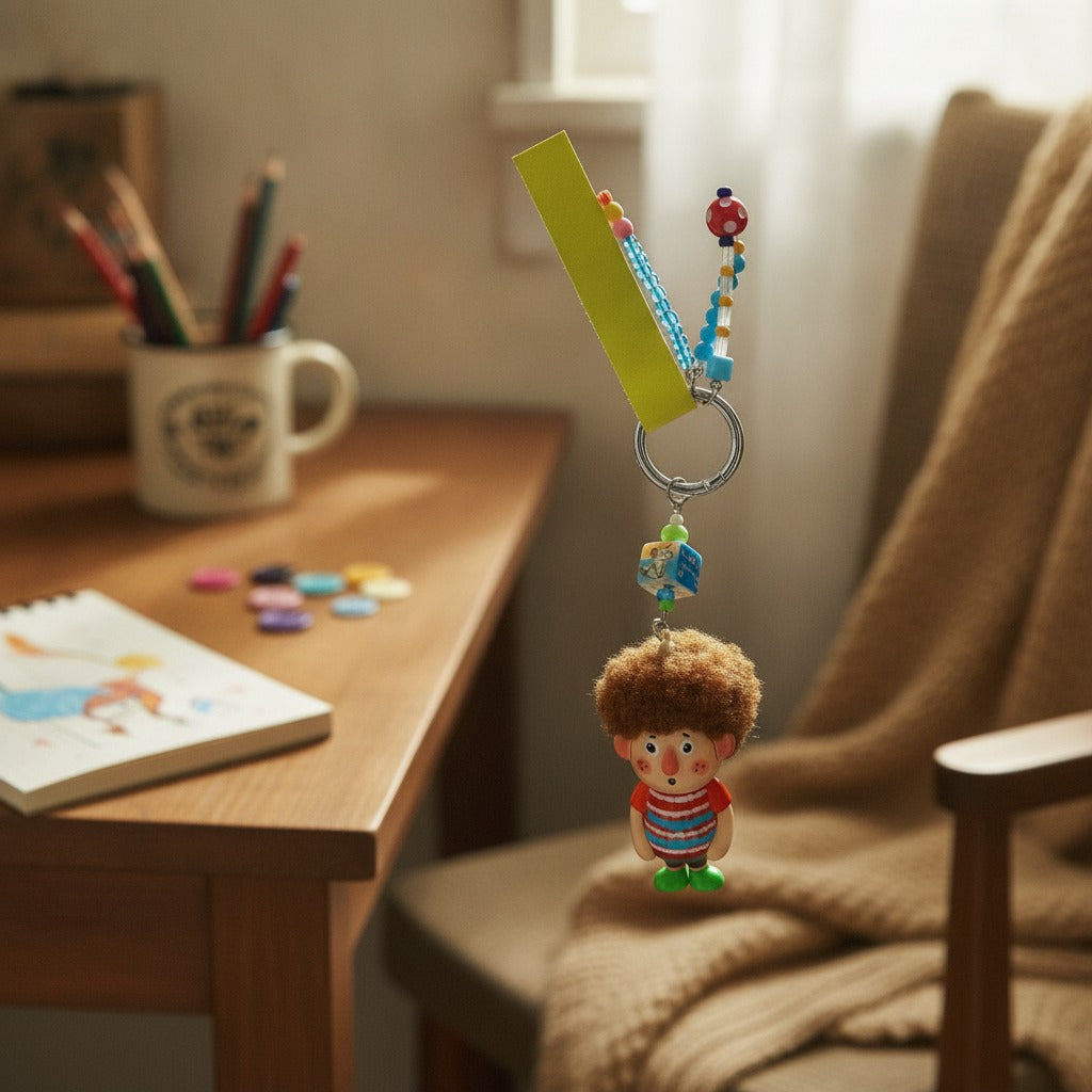 Cute Character Charm Keychain – apparel accessories (view 2)