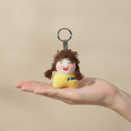 Cute Plush Girl Doll Keychain – novelty & toys (view 3)