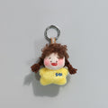 Cute Plush Girl Doll Keychain – novelty & toys (view 1)