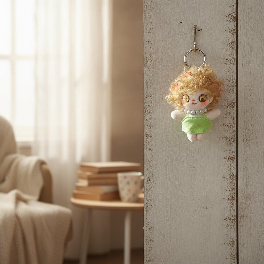 K-Fashion Chibi Doll Keychain – novelty & toys (view 2)
