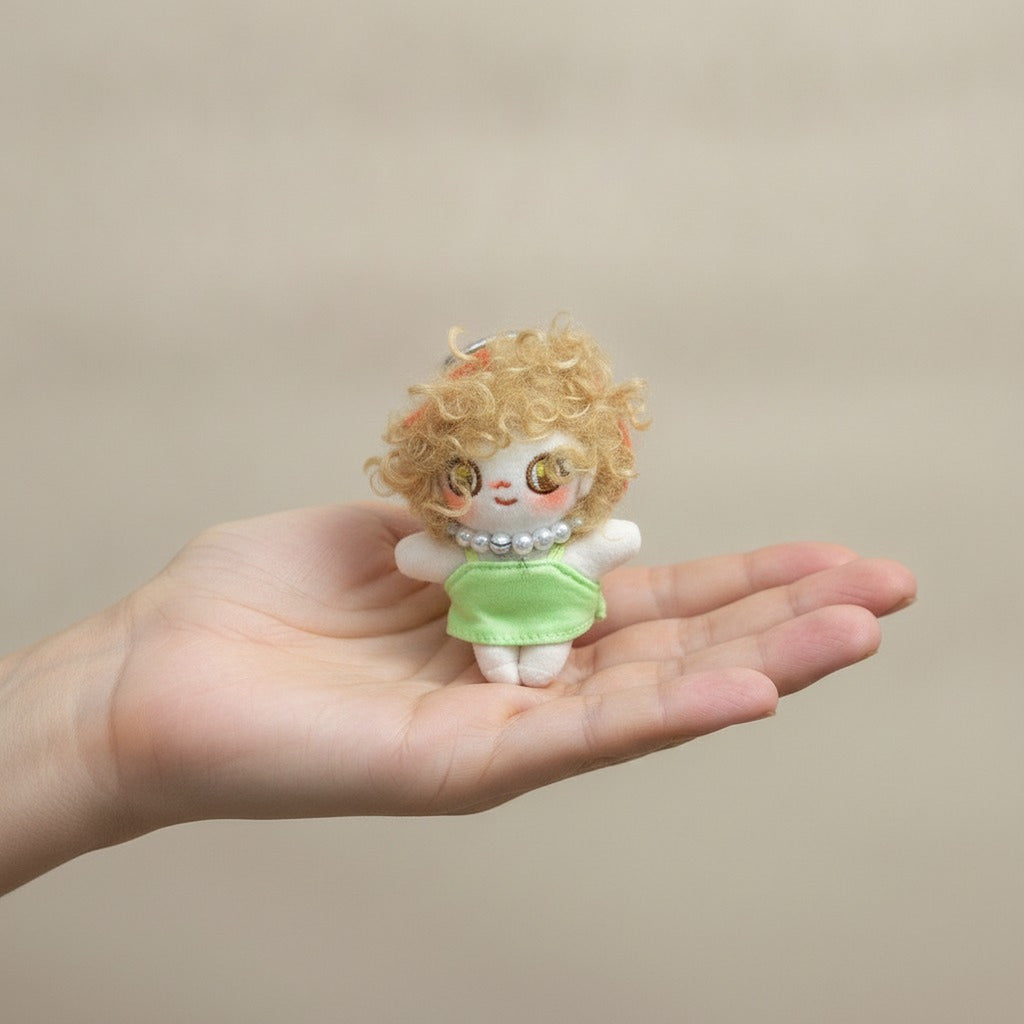 K-Fashion Chibi Doll Keychain – novelty & toys (view 3)