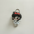 Mini Doll Keychain with Bow – novelty & toys (view 1)