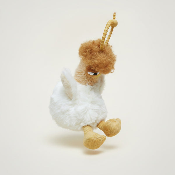 Quirky Plush Duck Keychain Charm