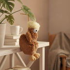 Fluffy Bird Plush Keychain Charm – novelty & toys (view 2)