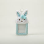 Fluffy Bunny Card Holder Keychain – novelty & toys (view 1)