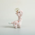 Cute Plush Giraffe Keychain – novelty & toys (view 1)
