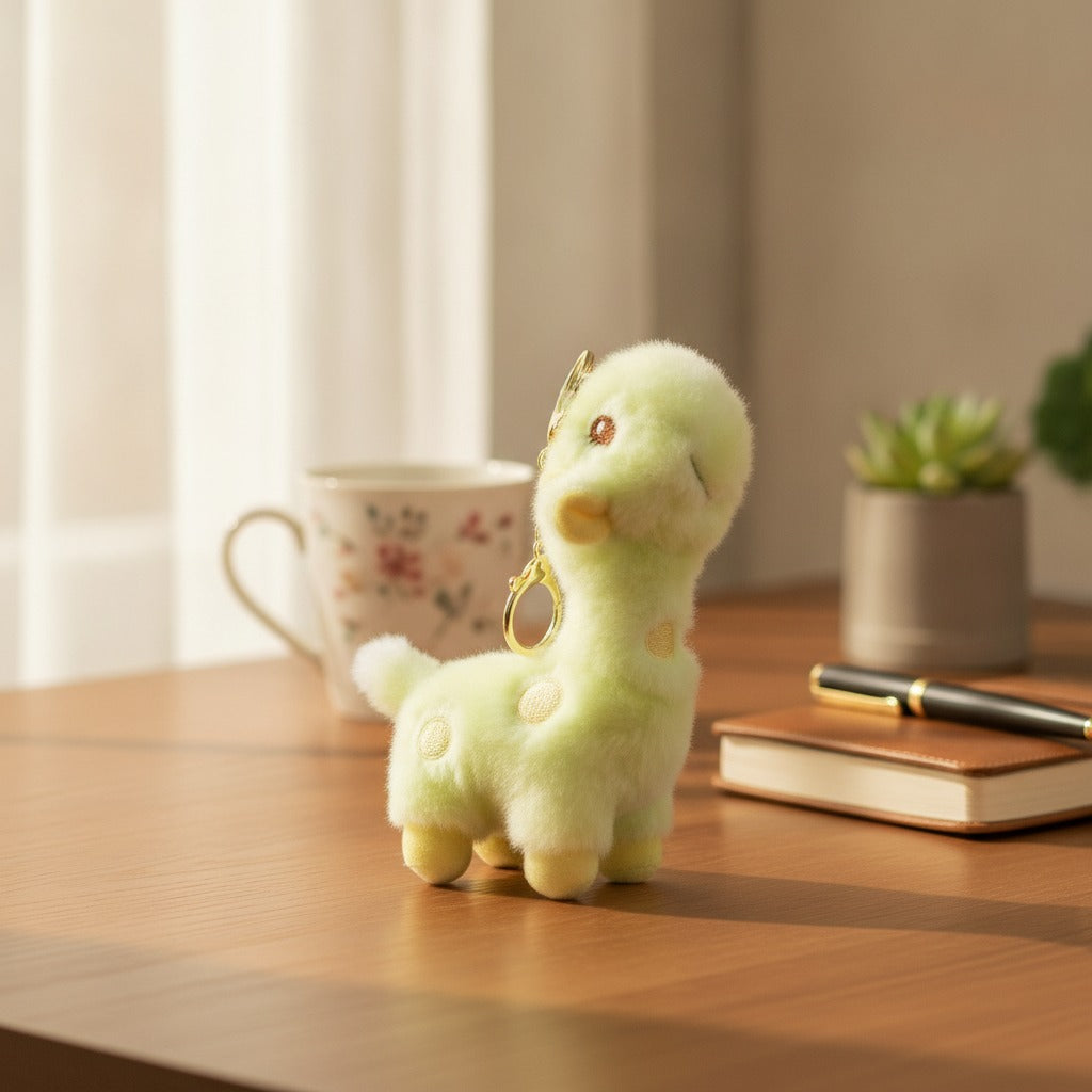Cute Plush Animal Keychain – novelty & toys (view 2)