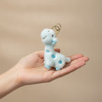 Adorable Giraffe Plush Keychain – bags & wallets (view 3)
