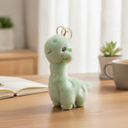 Cute Dinosaur Plush Keychain Charm – novelty & toys (view 2)