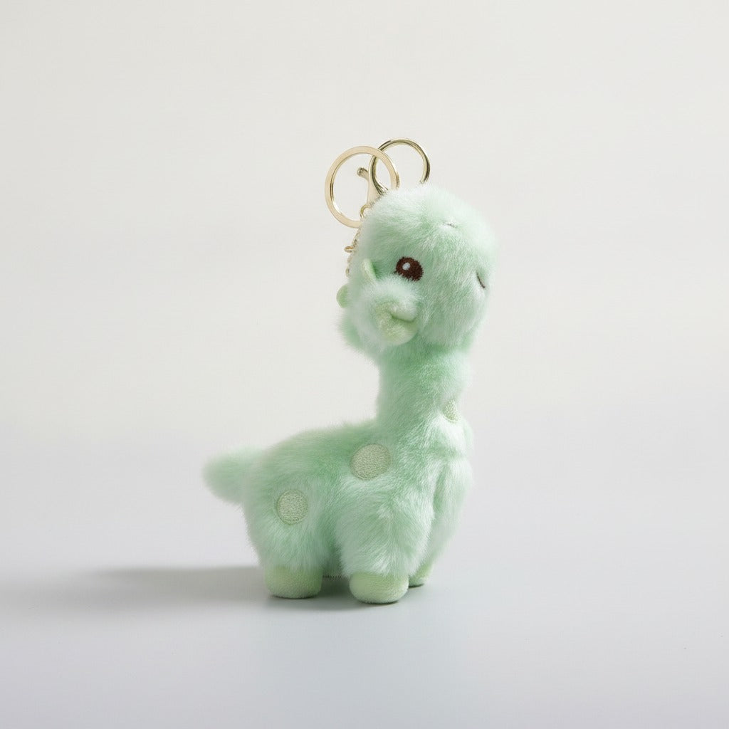 Cute Dinosaur Plush Keychain Charm – novelty & toys (view 1)