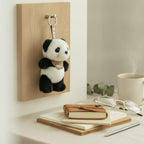 Fluffy Panda Keychain – novelty & toys (view 2)