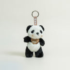 Fluffy Panda Keychain – novelty & toys (view 1)