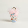 Fluffy Hair Glasses Plush Keychain – novelty & toys (view 1)