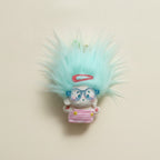 Nerdy Fluffy Plush Keychain – novelty & toys (view 1)