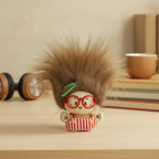 Cute Messy Hair Plush Doll Hair Clip – hair accessories (view 2)