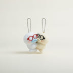 Plush Animal Glasses Keychain Duo – novelty & toys (view 1)