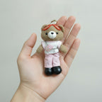 Fashion Teddy Bear Keychain Charm – novelty & toys (view 3)