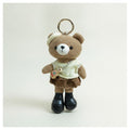 Cute Teddy Bear Guitar Plush Keychain – novelty & toys (view 1)