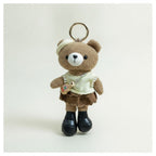 Cute Teddy Bear Guitar Plush Keychain – novelty & toys (view 1)