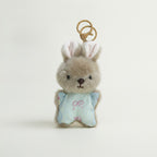 Fluffy Bunny Plush Keychain – novelty & toys (view 1)