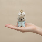 Fluffy Bunny Plush Keychain – novelty & toys (view 3)