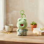 Plush Frog Floral Romper Keychain – novelty & toys (view 2)