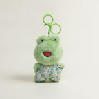 Plush Frog Floral Romper Keychain – novelty & toys (view 1)