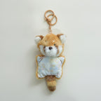 Cute Red Panda Plush Keychain – novelty & toys (view 1)