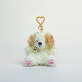 Plush Dog Charm Keychain – novelty & toys (view 1)