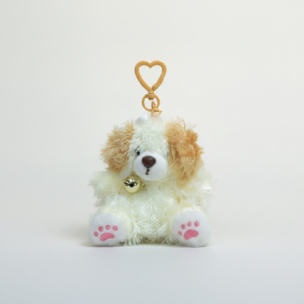 Plush Dog Charm Keychain – novelty & toys (view 1)