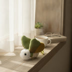 Cute Moth Plush Keychain – novelty & toys (view 2)