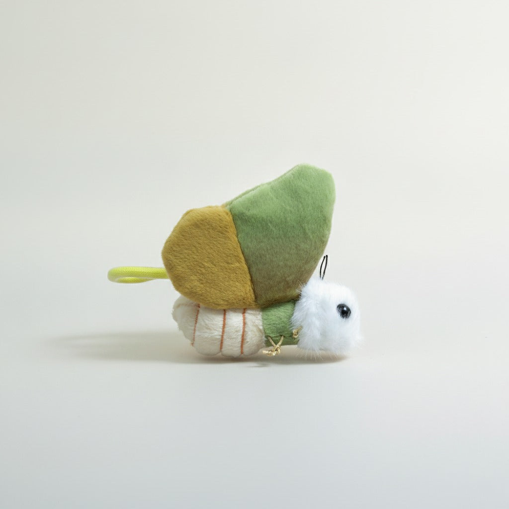 Cute Moth Plush Keychain – novelty & toys (view 1)