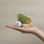 Cute Moth Plush Keychain – novelty & toys (view 3)
