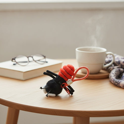 Ant Plush Key Ring Bag Charm – bags & wallets (view 2)