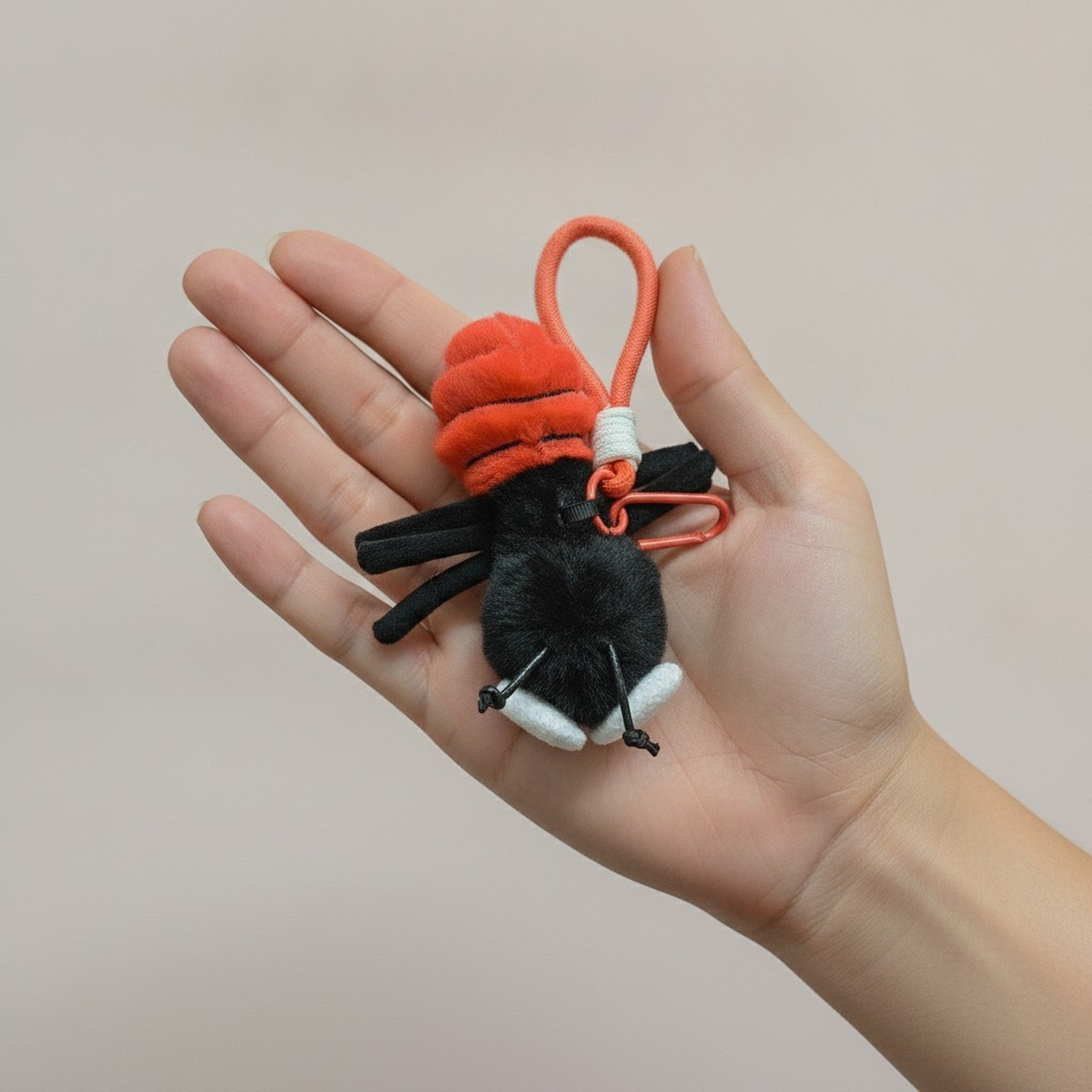 Ant Plush Key Ring Bag Charm – bags & wallets (view 3)