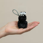 Sleepy Spider Plush Keychain – apparel accessories (view 3)