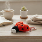 Fluffy Plush Character Keyring – bags & wallets (view 2)