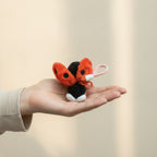 Fluffy Plush Character Keyring – bags & wallets (view 3)
