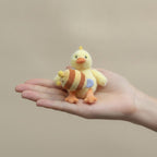 Plush Duck Bee Charm Keychain – novelty & toys (view 3)